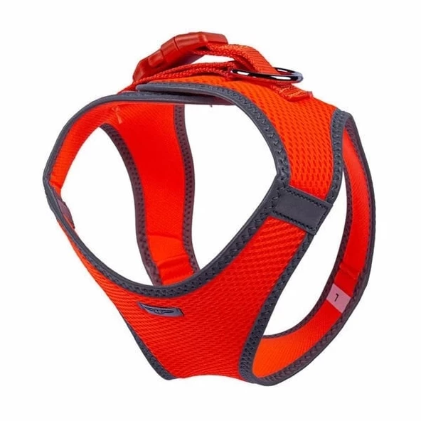 Doggie Havalı Dokuma Reflektör Küçük Irk Köpek Göğüs Tasması Large Turuncu 42-48 Cm - 4