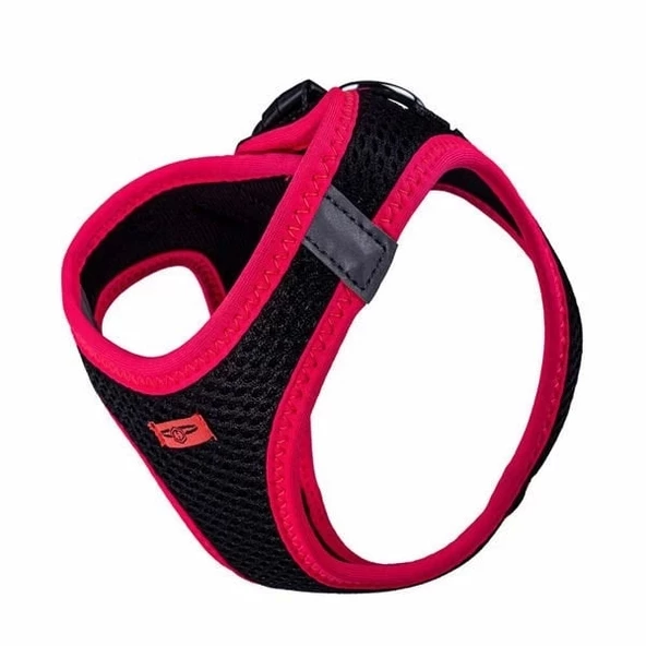 Doggie Havalı Dokuma Neon Küçük Irk Köpek Göğüs Tasması Medium Pembe 38-44 Cm - 5