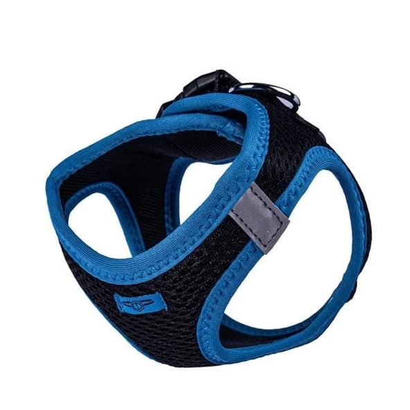 Doggie Havalı Dokuma Neon Küçük Irk Köpek Göğüs Tasması Small Mavi 32-38 Cm - 5