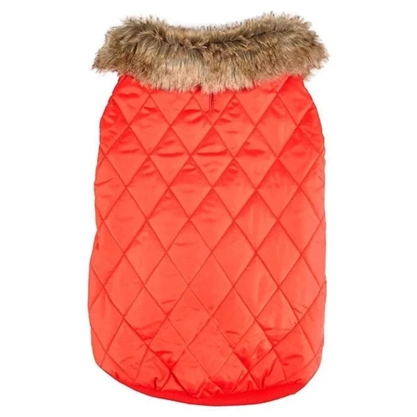 Flamingo Elia Peluş Kışlık Köpek Kıyafeti Kırmızı 40 Cm - 3