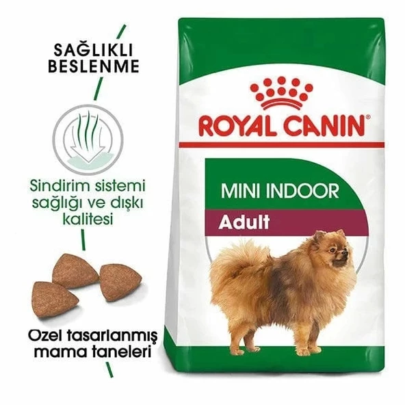 Royal Canin Mini İndoor Adult Yetişkin Köpek Maması 1.5 Kg - 2