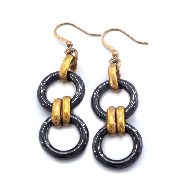 BZ 316L Çelik Halkalı Küpe UNK-572 - 5