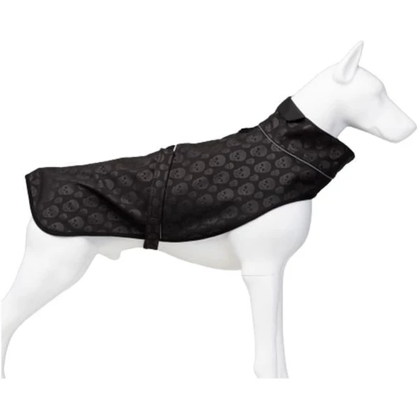 Lindo Dogs Softshell Black Skull Köpek Yağmurluğu Siyah Beden 1 - 3