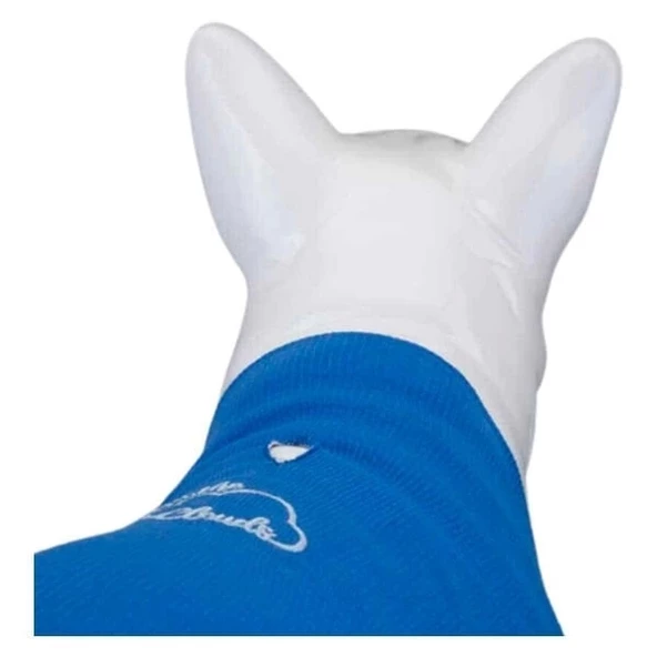 Lindo Dogs On The Clouds Köpek Kıyafeti Tshirt Mavi Beden 1 - 3