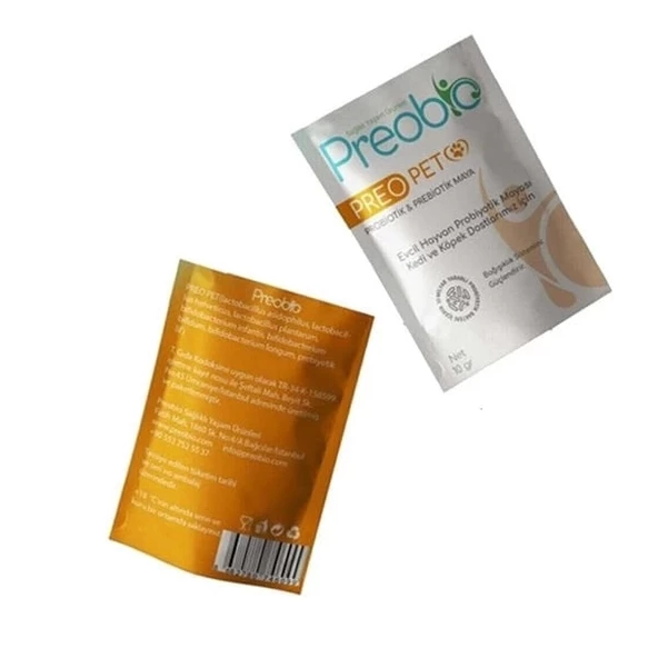 Preobio Pet Kedi Köpek ve Evcil Hayvan Toz Probiyotik Takviyesi 10x10 Gr - 3