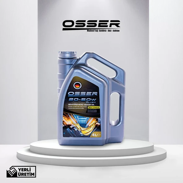 OSSER Motor Yağı 20w-50 4 LT - 3