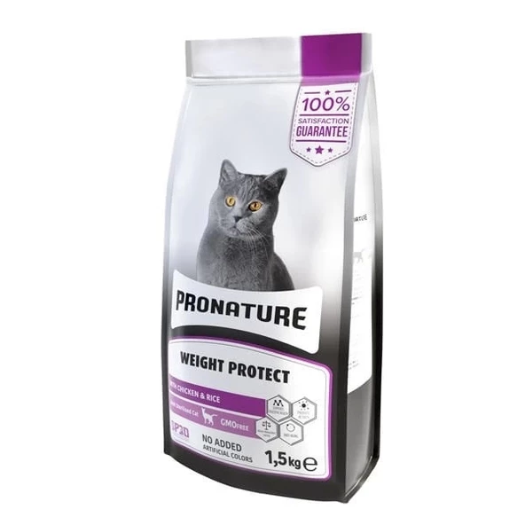 Pronature Kilo Kontrolü için Tavuklu Kısırlaştırılmış Kedi Maması 1.5 Kg - 2