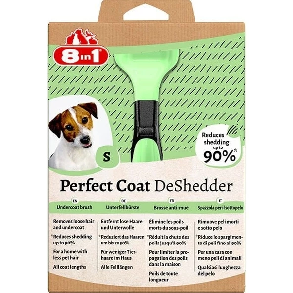 8 in 1 Perfect Coat Köpek Tüy Toplayıcı Tarak Small - 2