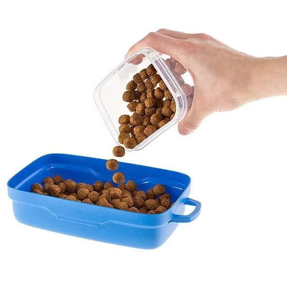 Ferplast Pet Risto Plastik Köpek Mama ve Su Kabı 1 Lt - 5