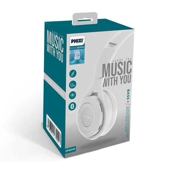 Kablosuz Kafaüstü Kulaklık Bluetooth Wireless 5.0V Mikrofonlu HD Ses - 2