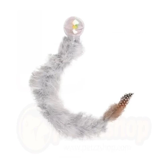 Flamingo Kitty Tüylü Top Kedi Oyuncağı - 2