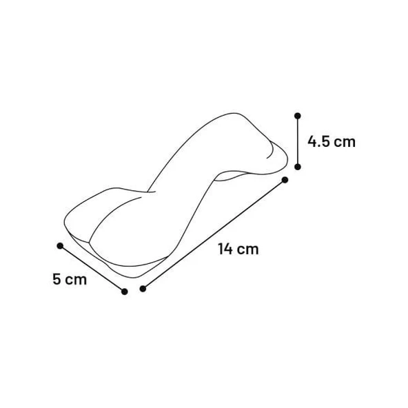 Flamingo Lastik Köpek Kemik Oyuncak 14 Cm - 2