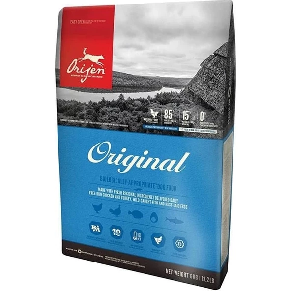 Orijen Original Tahılsız Yetişkin Köpek Maması 17 Kg