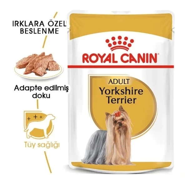 Royal Canin Yorkshire Terrier Pouch Konserve Köpek Maması 85 Gr - 2