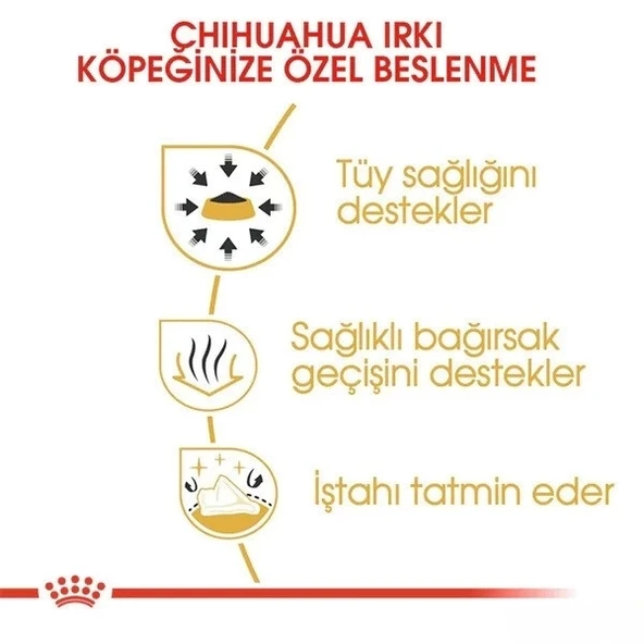 Royal Canin Chihuahua Adult Pouch Köpek Maması 85 Gr - 3