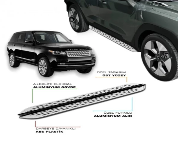 LAND ROVER RANGE ROVER 2012 2013 2014 2015 2016 2017 2018 2019 2020 YAN BASAMAK ürün görseli 1