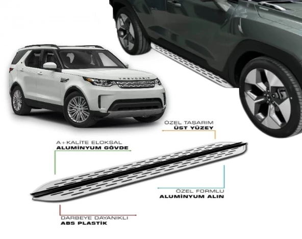 LAND ROVER DISCOVERY 5 2017 2018 2019 2020 2021 2022 2023 2024 2025 YAN BASAMAK ürün görseli 1