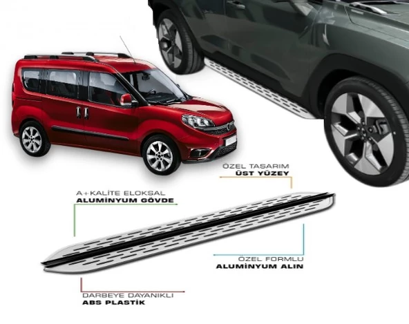 OPEL COMBO D 2010 2011 2012 2013 2014 2015 2016 2017 2018 YAN BASAMAK ürün görseli 1