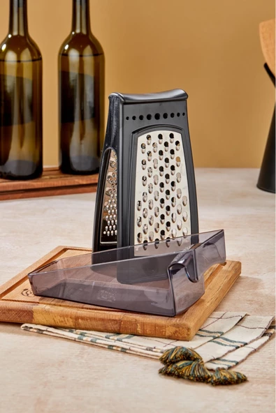 Cooker Lüx Model Hazneli Paslanmaz Çelik Rende ürün görseli