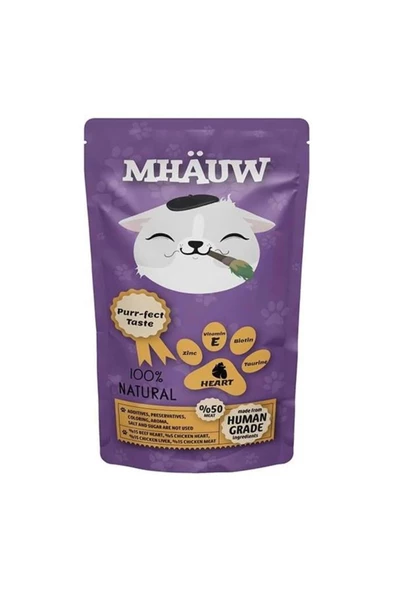 Mhauw Yürekli Kedi Ödülü 80gr Skt:08/2027 - Resim 2