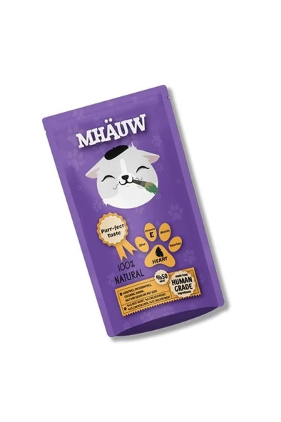 Mhauw Yürekli Kedi Ödülü 80gr Skt:08/2026