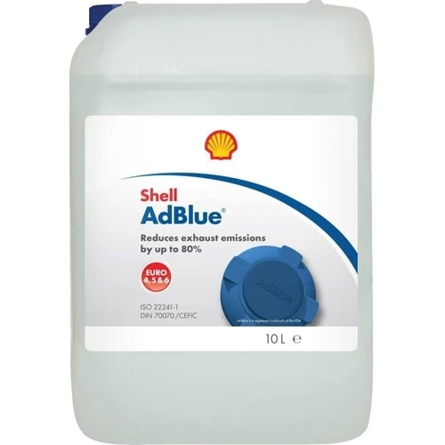 Shell Adblue 10 Lt Dizel Egzoz Sıvısı 2024 Dizel Araclar için Partekür Filtreler