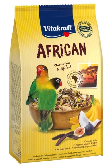Vitakraft Afrika Cennet, Paraket Yemi 750 Gr Skt: 10/2025