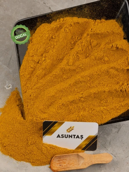 ASUNTAŞ Toz Zerdeçal Taş Değirmenden Taze Öğütülmüş Vakumlu Paket 250g