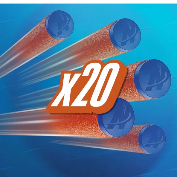 F8640 Nerf N Serisi Dart 20li Yedek Paket - 3