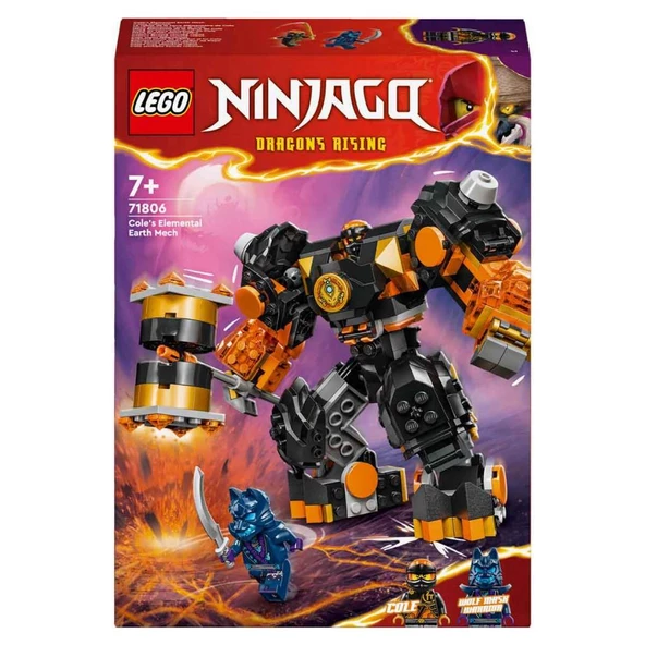LEGO® NINJAGO® Cole'un Toprak Elementi Robotu 71806