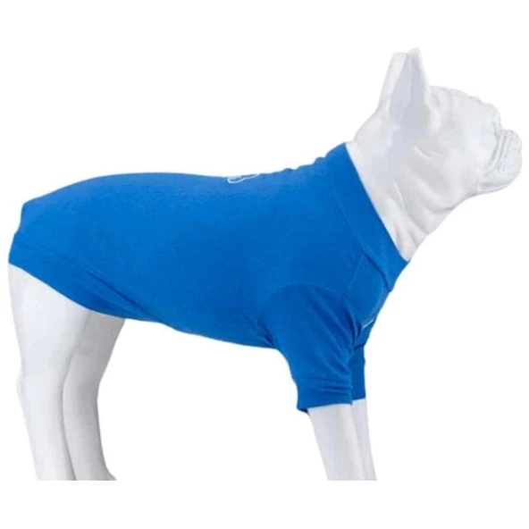 Lindo Dogs On The Clouds Köpek Kıyafeti Tshirt Mavi Beden 2 - 3