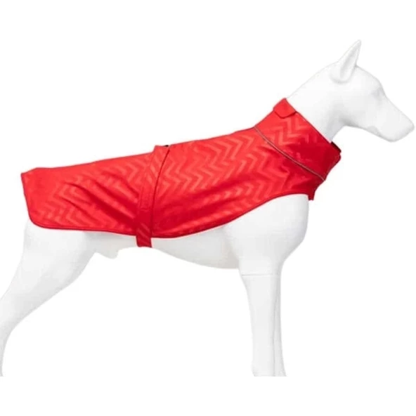 Lindo Dogs Softshell Red Stripe Köpek Yağmurluğu Kırmızı Beden 3 - 2