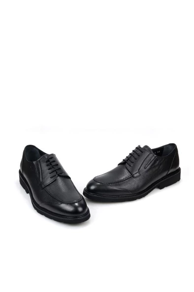 Smart 3512 Hakiki Deri Bağcıklı Erkek Günlük Klasik Ayakkabı - Resim 4