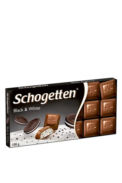 SCHOGETTEN BLACK&WHİTE OROGİNALS CHOCOLATE 100GR x2