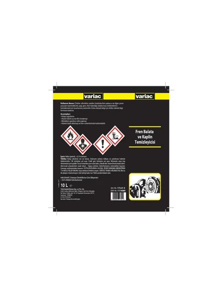 Henkel Variac Balata Ve Genel Temizleyici Spreyi 500 ml - 4