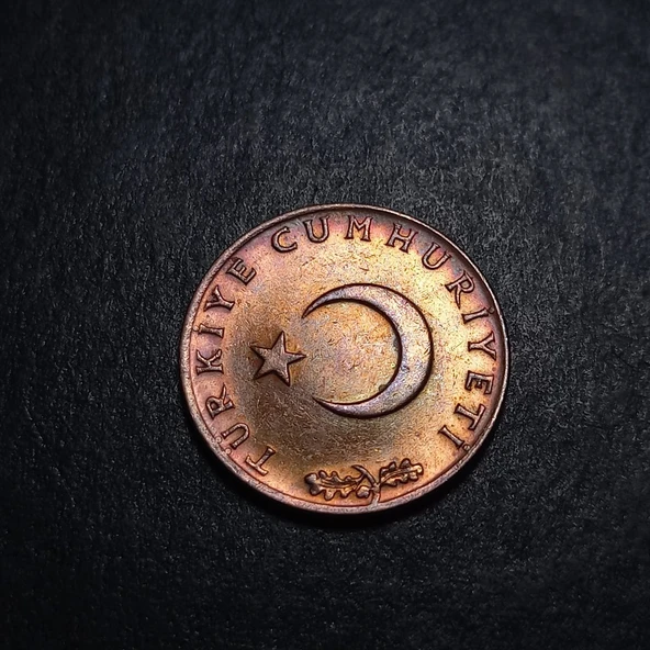 Escoines Koleksiyon 39963675df769d0e9e 1973 10Kuruş patinalı CA eski madeni para - Resim 3