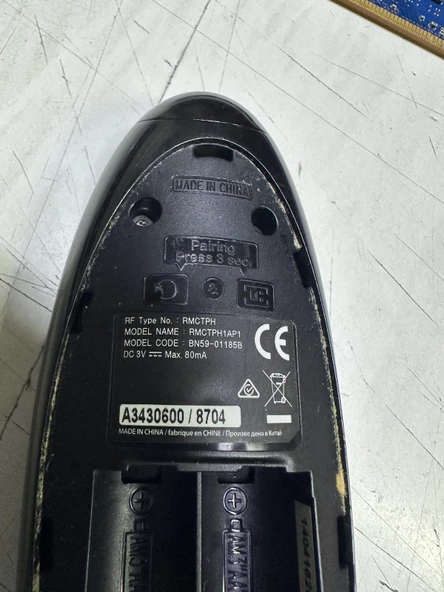 BN59-01182B, RMCTPH1AP1, SAMSUNG Smart H, HU Model TV Uyumlu, UE-32H6400AK,UE-40H6400AK,UE-40H6670ST,UE-48H6670ST,UE-50H6400AK UE-55H6400AK,UE-55H6670ST,UE-75H6470ASXTK 2.EL KULLANILMIŞ - 2