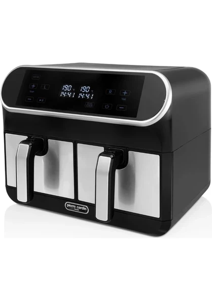 Pierre Cardin AirFry Yağsız Hava Fritöz 8 Litre Çift Hazneli - 5