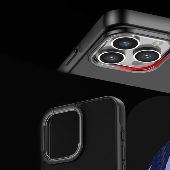 iPhone 12 Pro Max Kılıf Elegant Seri Silikon Kapak - 6