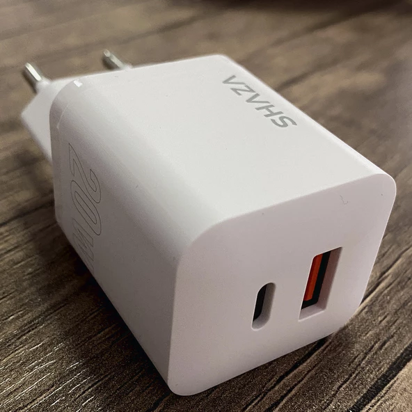 Shaza SG2501 20W USB QC3.0 + Type-C PD Şarj Adaptörü - 3