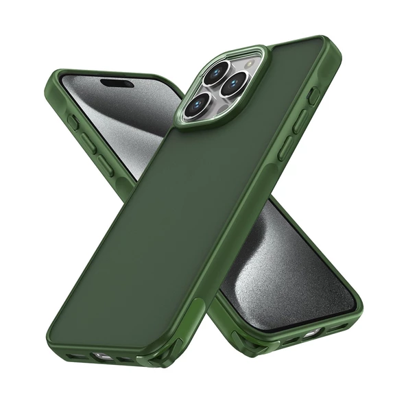 iPhone 12 Pro Max Kılıf Elegant Seri Silikon Kapak - 2