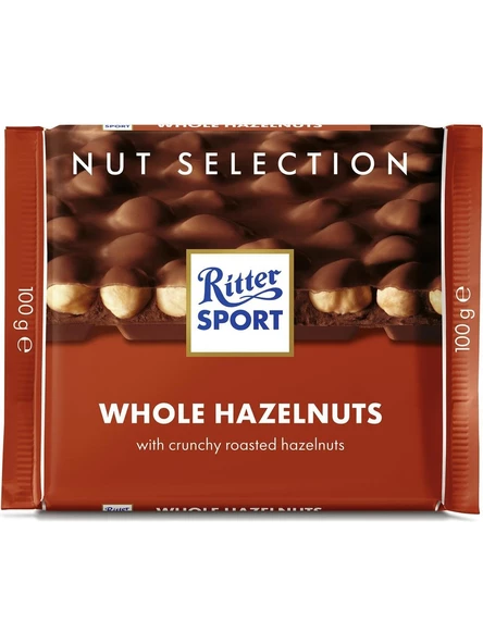 Ritter Sport Ritter Whole Hazelnuts 100 G