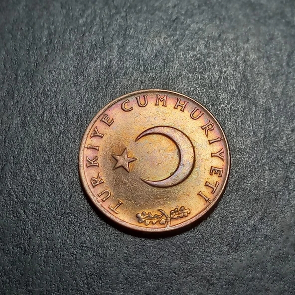 Escoines Koleksiyon 39963675df769d0e9e 1973 10Kuruş patinalı CA eski madeni para - Resim 5
