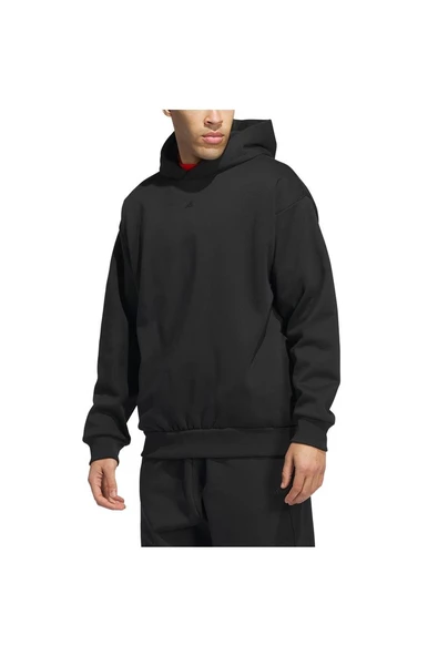 adidas ONE FL HOODY Siyah Çocuk   Sweatshirt IZ4907 - Resim 5