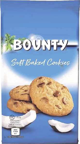 BOUNTY SOFT BAKED COOKİES 180GR