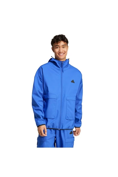 adidas M CE Q4 PR FZHD Mavi Erkek   Ceket IY1489 - 3