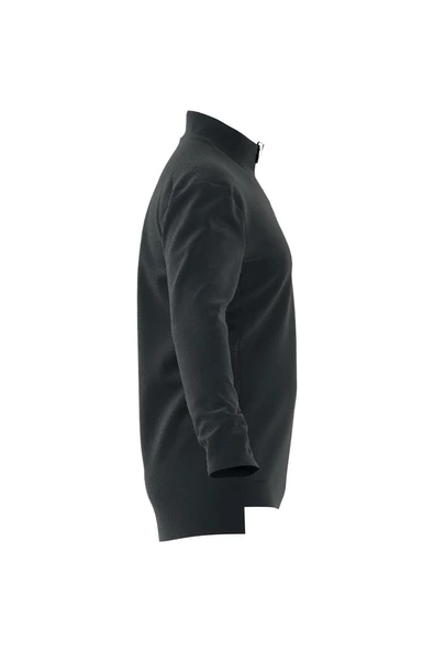 adidas MT Half Zi LS Mavi Erkek   Sweatshirt IW9208 - 4
