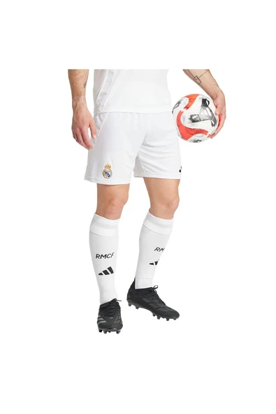 adidas REAL H SHO Beyaz Erkek   Şort IU5008 - Resim 5