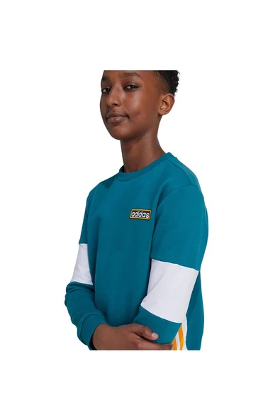 adidas CREW Çocuk   Sweatshirt IW6013 - 6