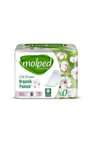 Molped Pure & Soft Uzun 7'li Hijyenik Ped